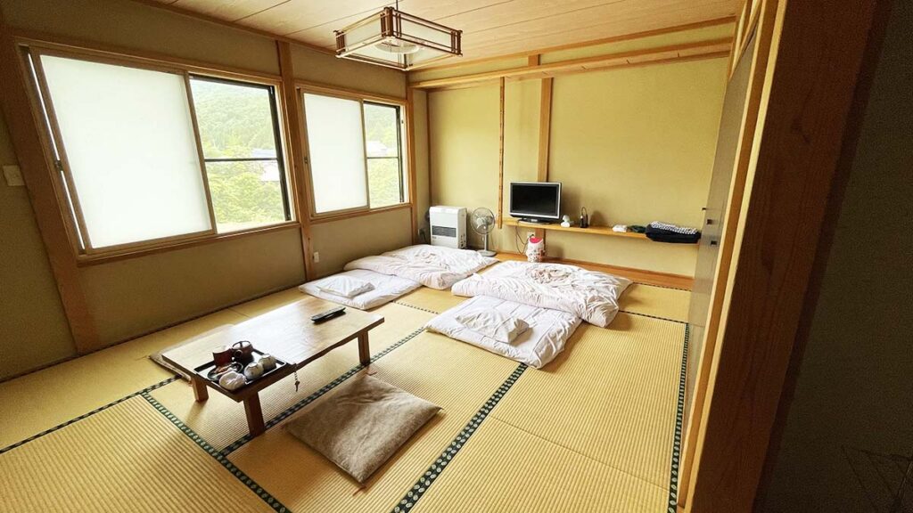 南会津 湯ノ花温泉 民宿かじやのお部屋