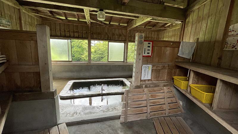 湯ノ花温泉の共同浴場をはしご。毎日違うお風呂を渡り歩く楽しさ。