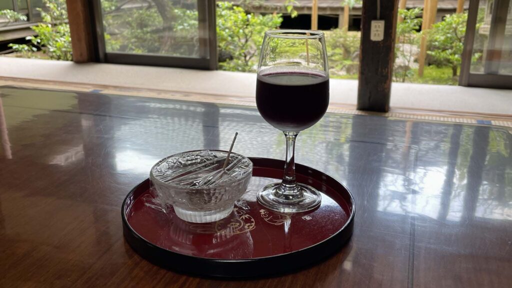 勝沼ぶどう寺大善寺のワイン